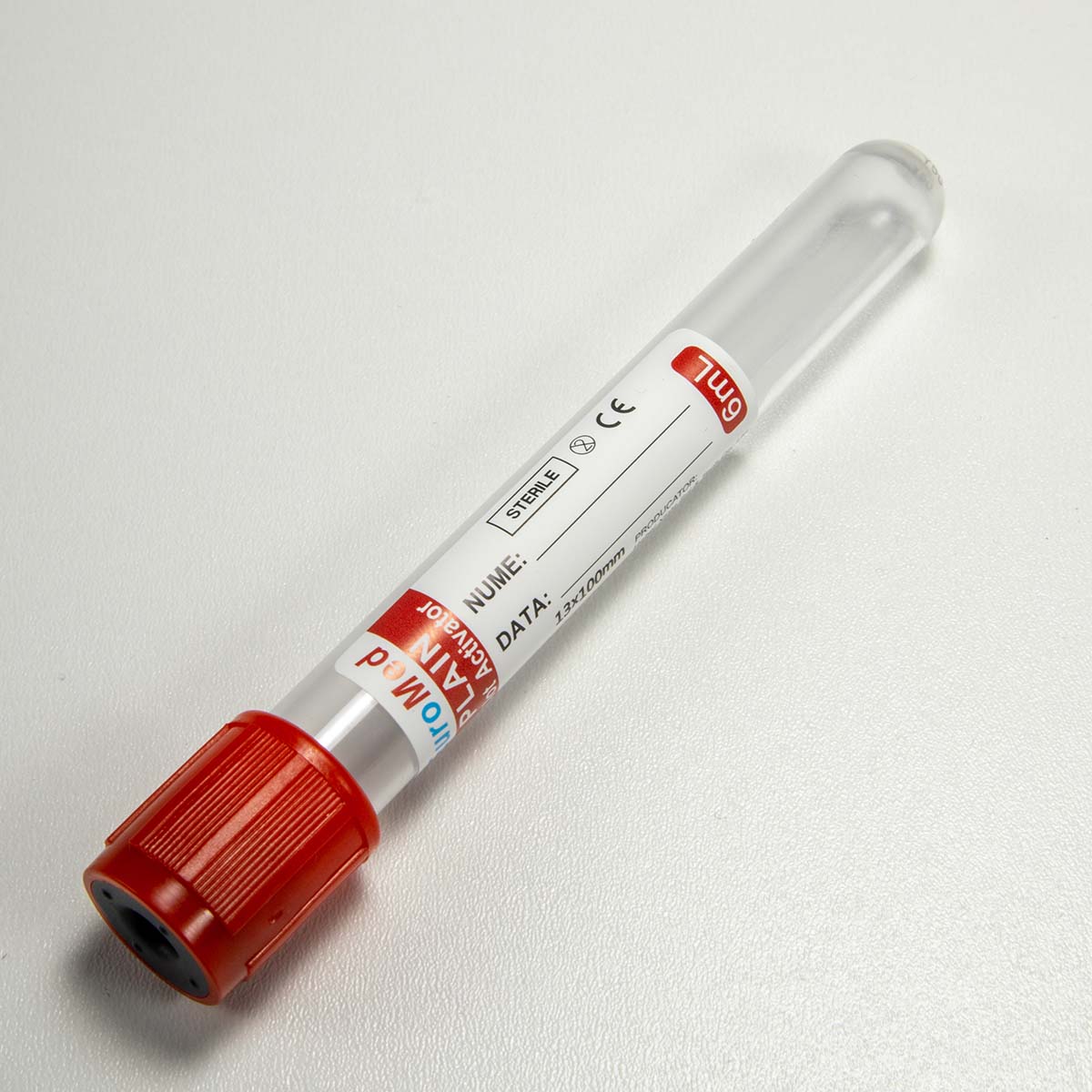 Vacutainer Biochimie 6ml cu Clot activator